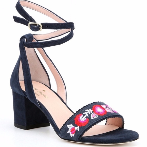 kate spade floral heels